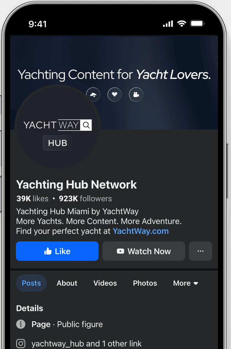 yachtWayHubFacebook