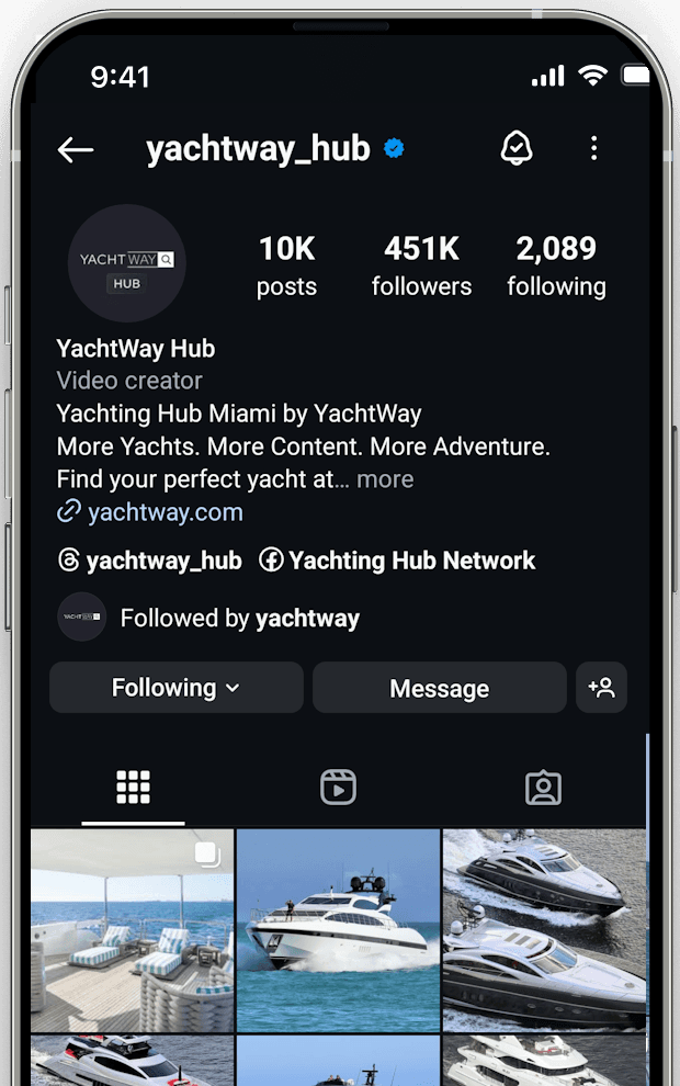 yachtWayHubInstagram