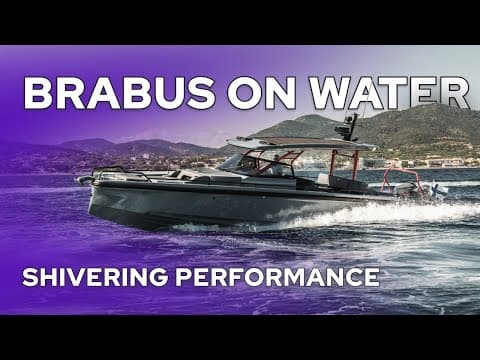 Brabus Marine Shadow 1000 XC Cross Cabin Signature Edition