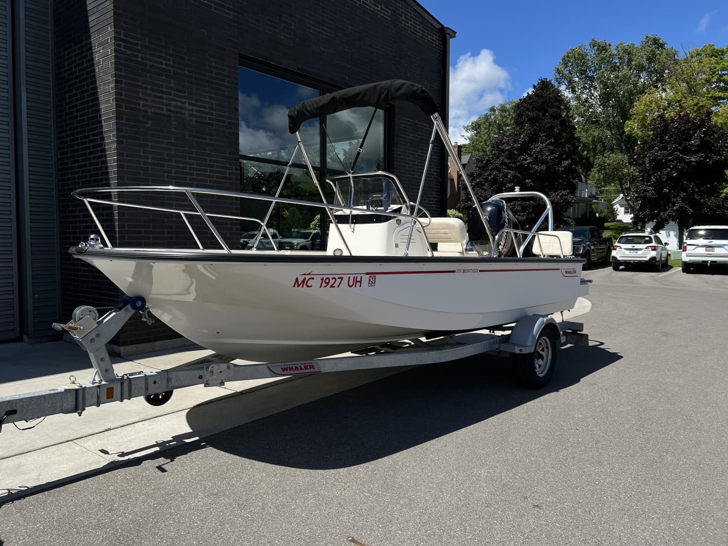 2018 Boston Whaler 170 Montauk for Sale in Charlevoix, Michigan Center Console