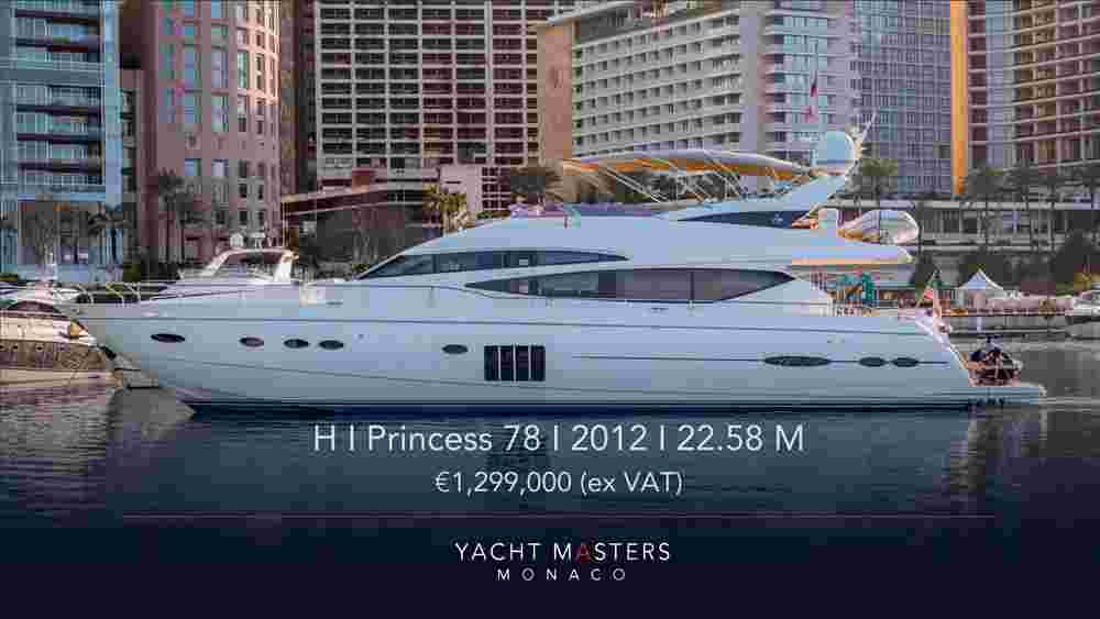 2012 Princess Yachts 78