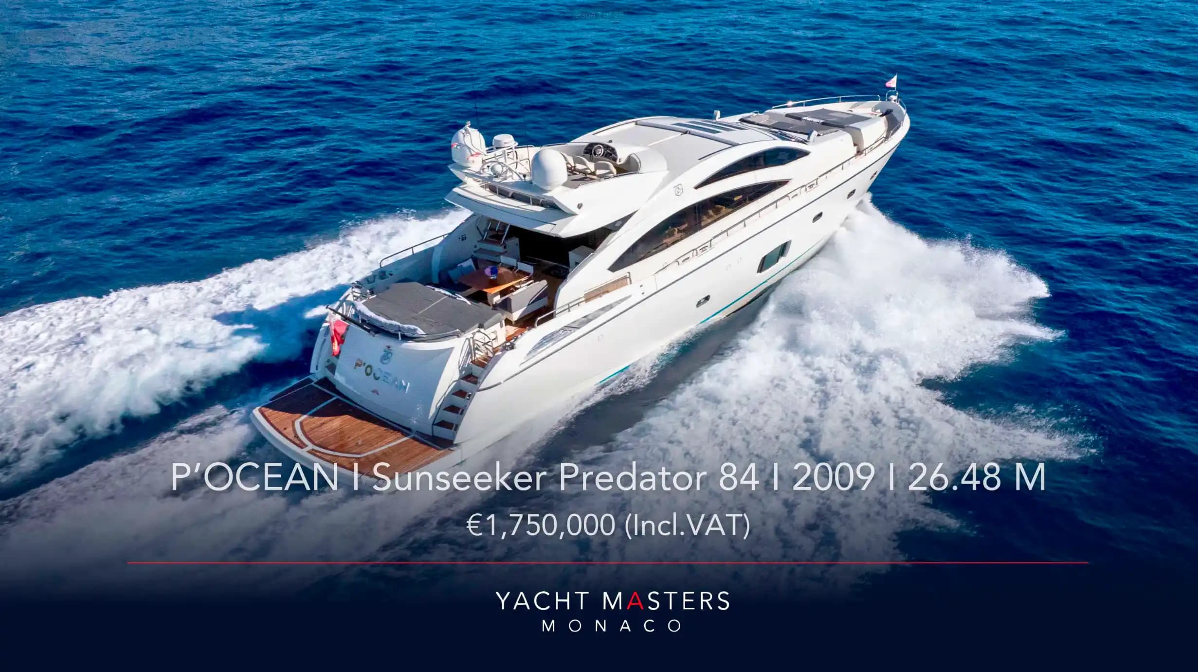 Sunseeker Predator 84 for Sale