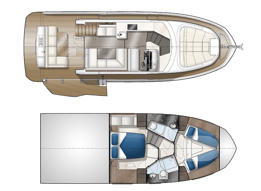 Galeon Yachts 410 HTC For Sale