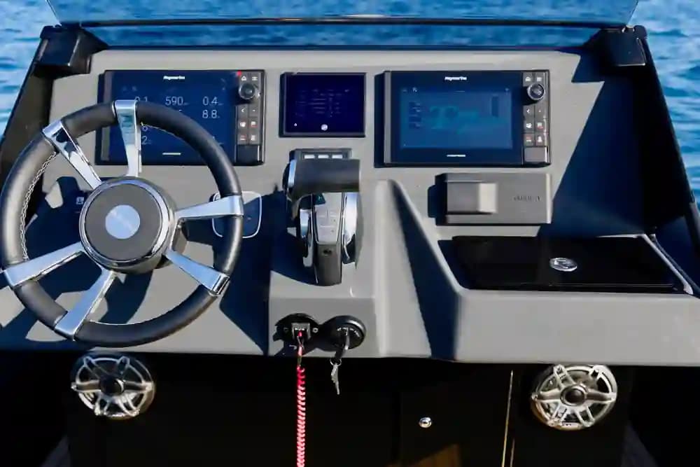 2023 Technohull GT7 Sold in Miami Beach, Florida Center Console 3