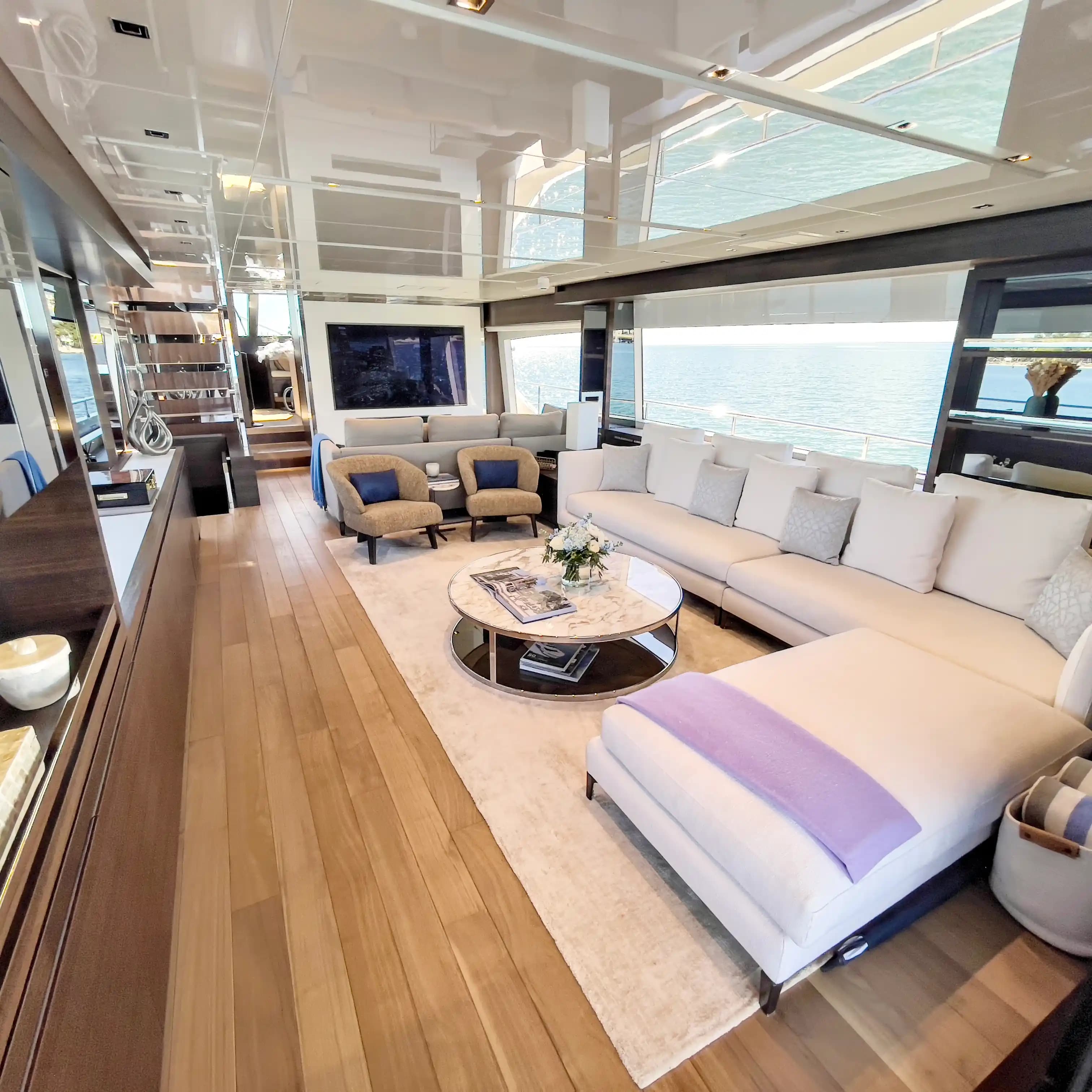 2020 Sanlorenzo SL86 for Sale in Fort Lauderdale, Florida Flybridge 2