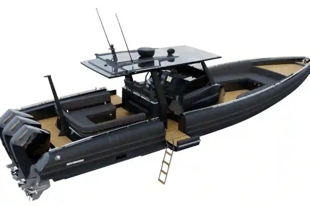 Novamarine Black Shiver 120 Outboard on Display