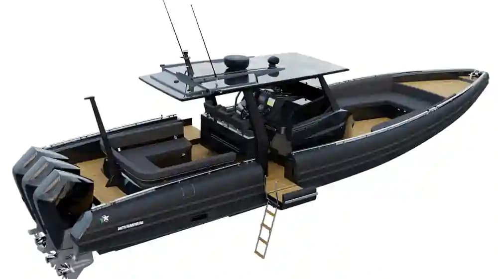 2025 Novamarine Black Shiver 120 Outboard for Sale in Bodrum, TR Center Console 3
