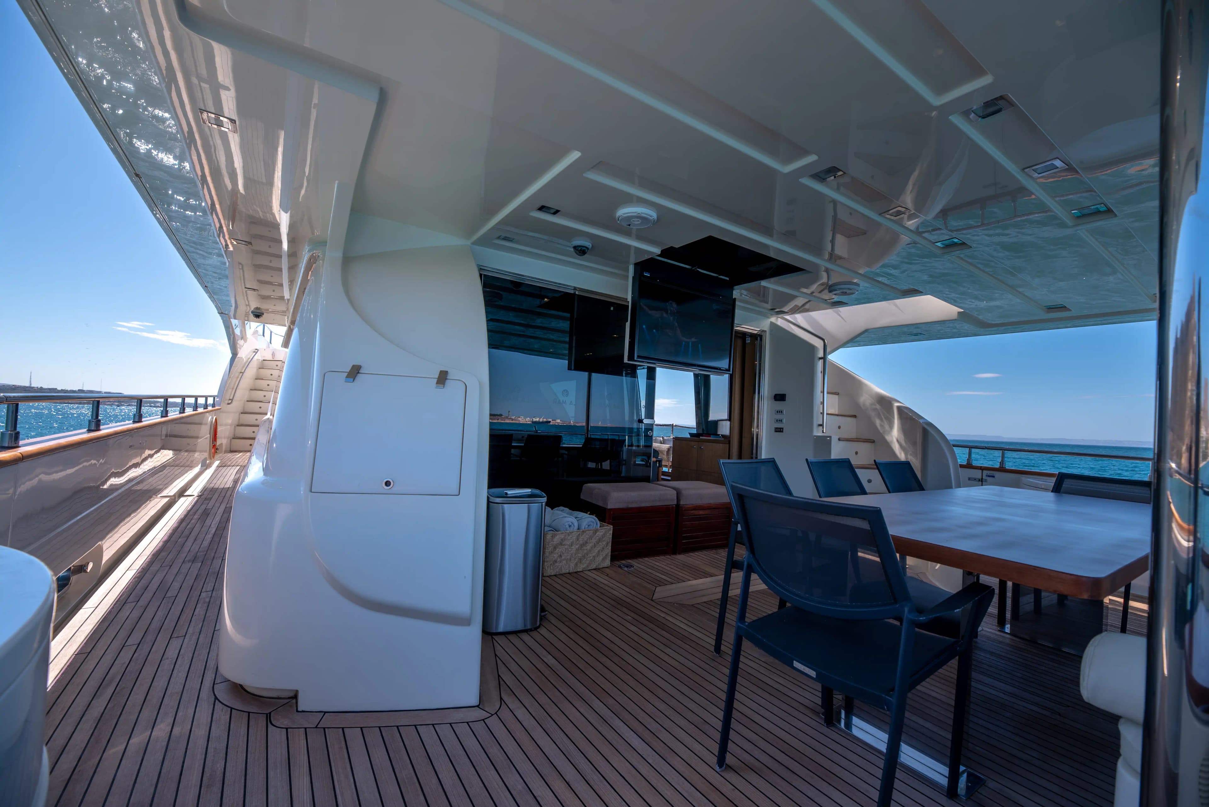 2012 Ferretti Yachts Custom Line 100 for Sale in La Paz, MX Flybridge 5