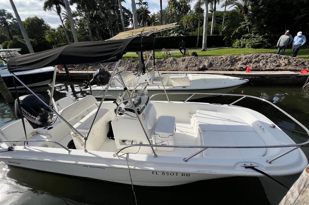 2016 Boston Whaler 170 Dauntless for Sale in Miami, Florida Bay Boats 2