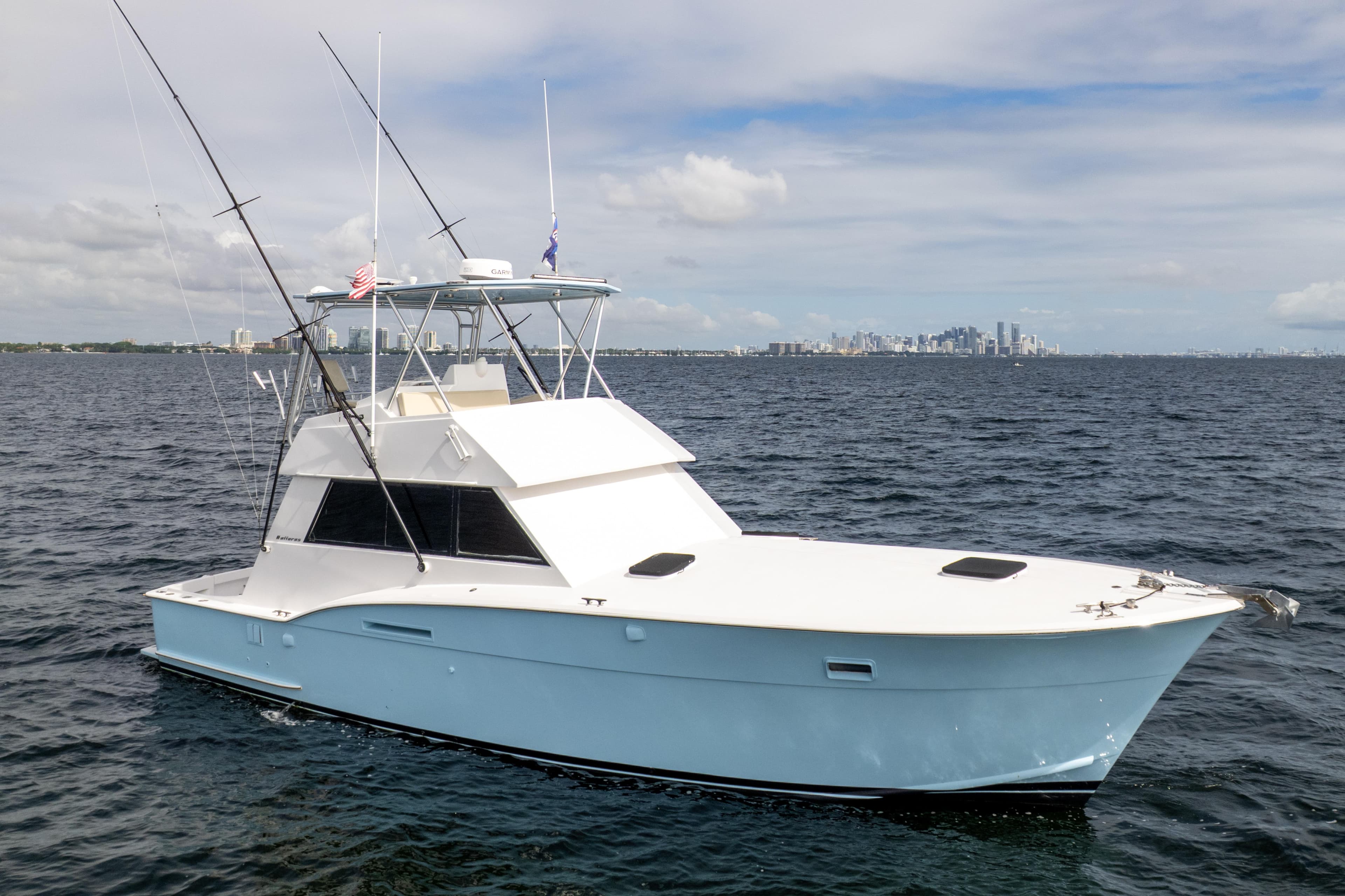 1978 Hatteras 42 Convertible for Sale in Miami, Florida Motor Yacht 3