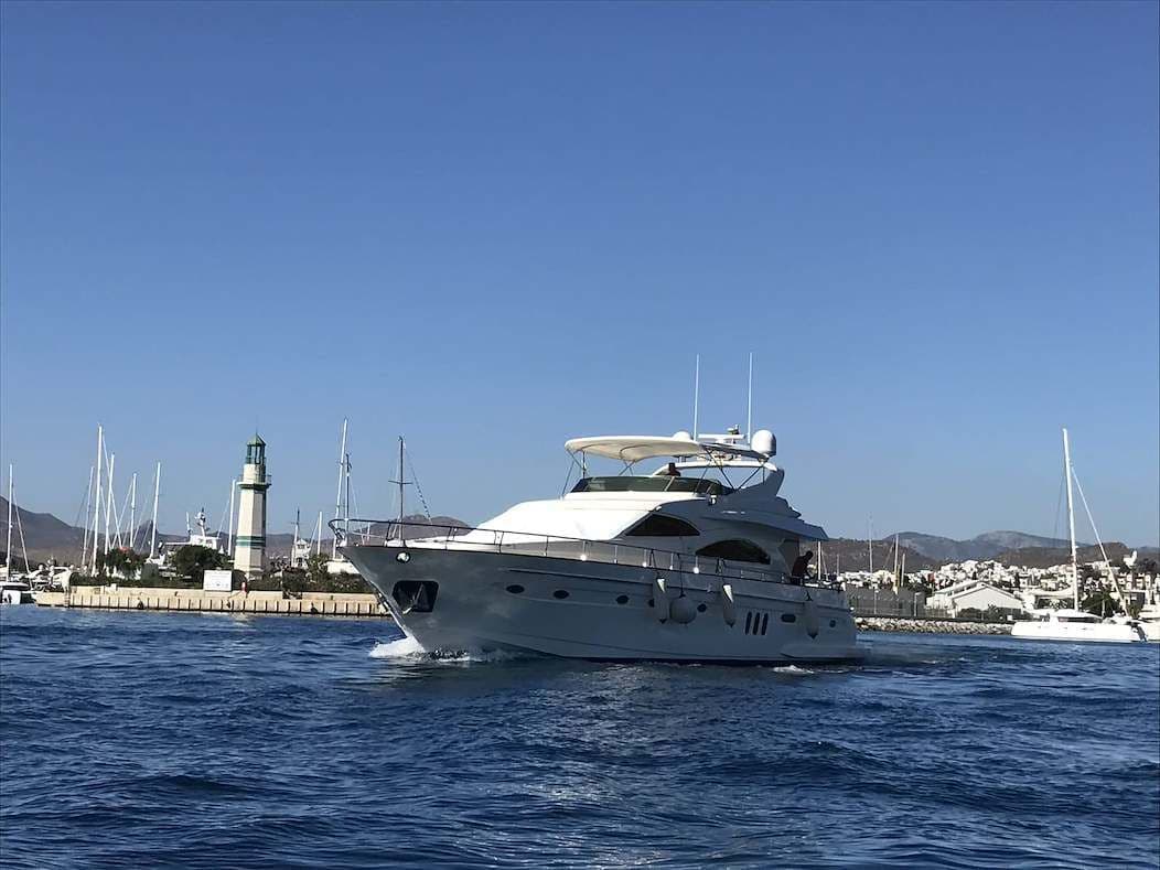 2004 Astondoa 72 GLX for Sale in Bodrum, TR Flybridge 4