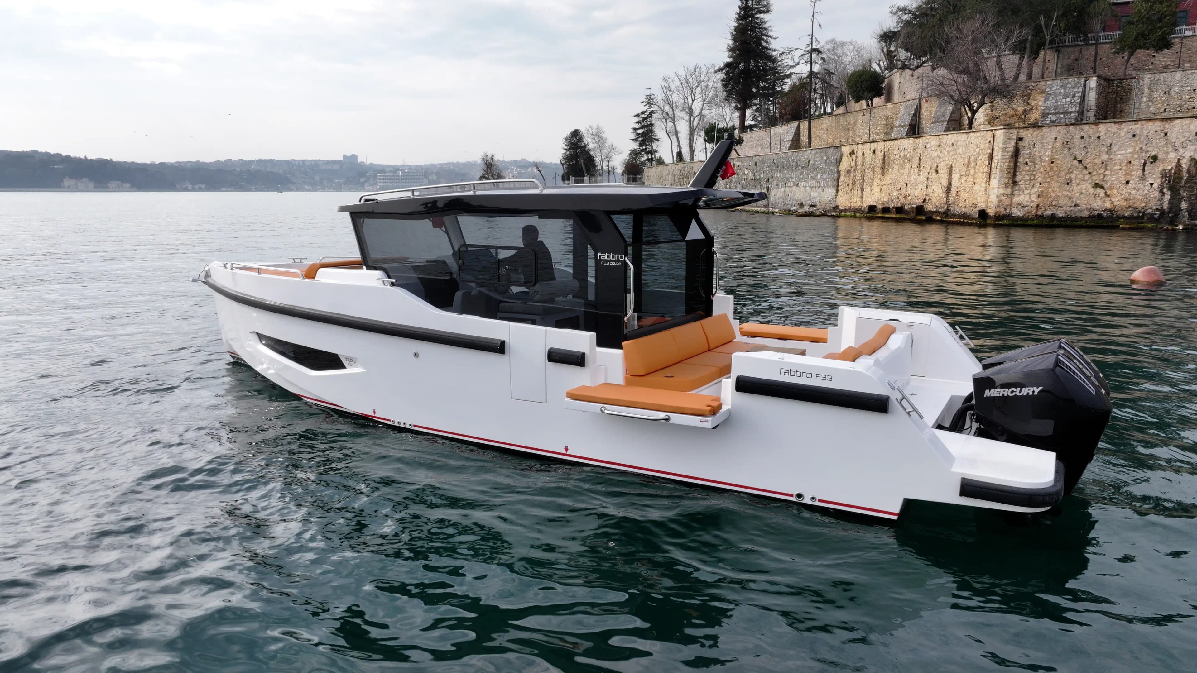 2026 Fabbro Yachts F33 Coupe on Display in Fort Lauderdale, Florida Cruiser 5