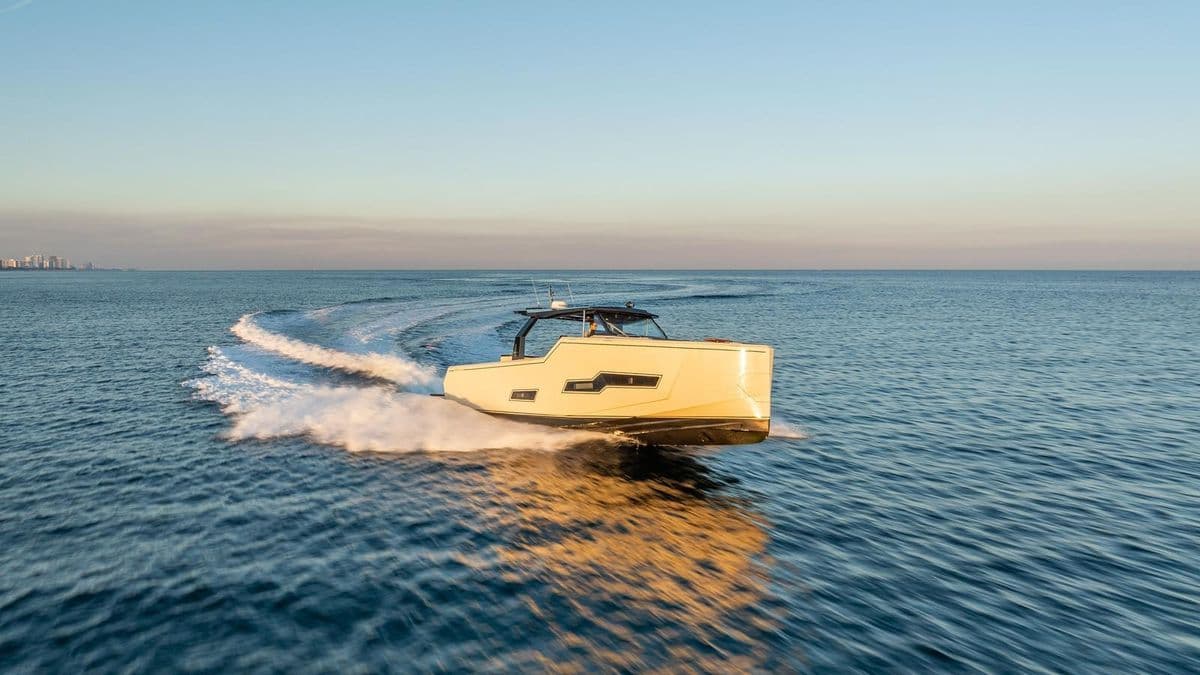 2025 Fabbro Yachts F45 CABRIO OUTBOARD Sold in Fort Lauderdale, Florida Express Cruiser 4