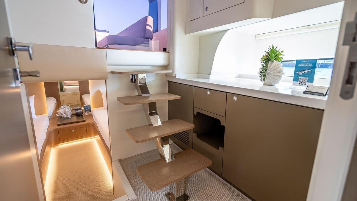 2025 Fabbro Yachts F45 CABRIO OUTBOARD Sold in Fort Lauderdale, Florida Express Cruiser 5