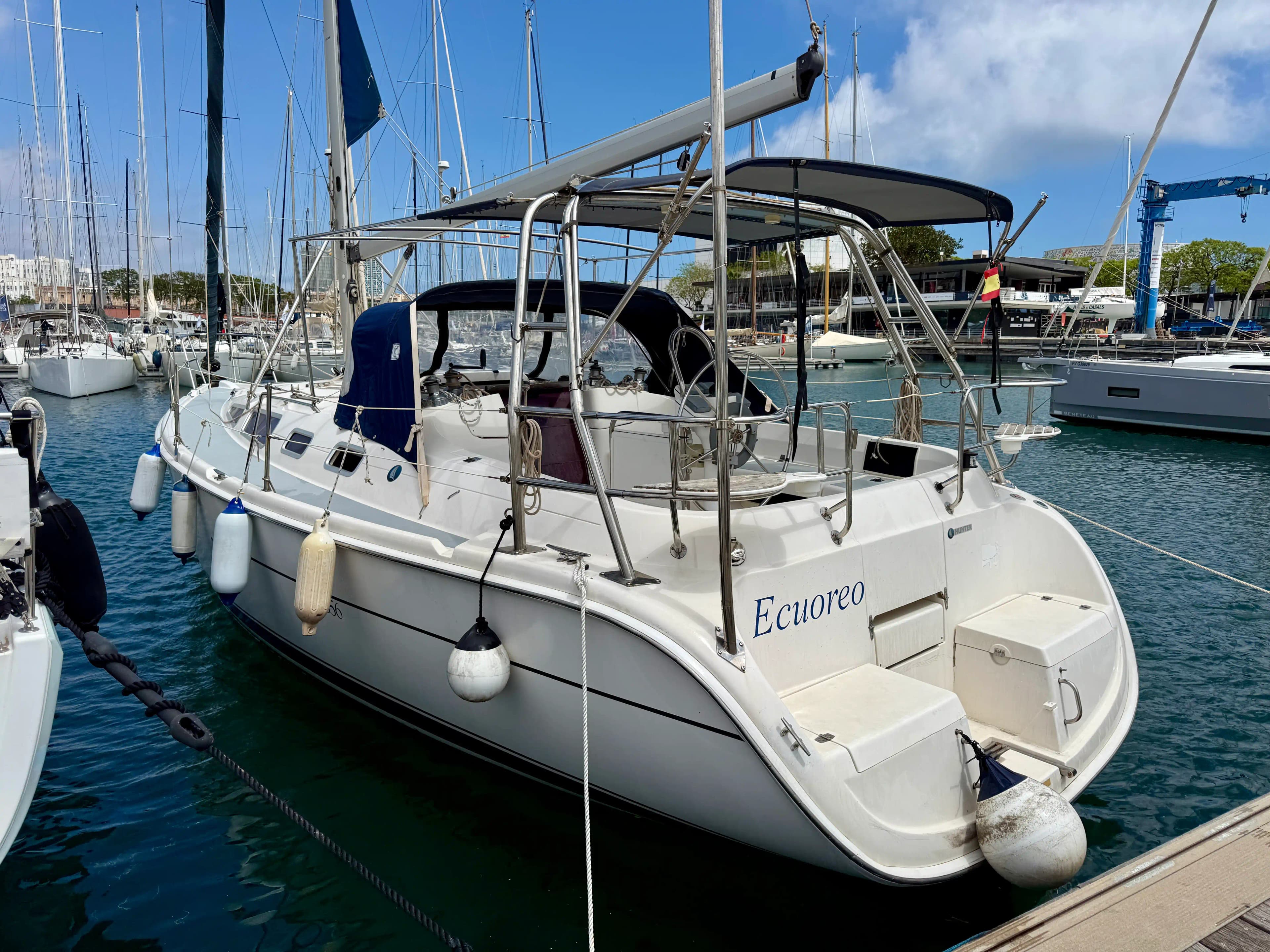 Hunter 356 zum Verkauf