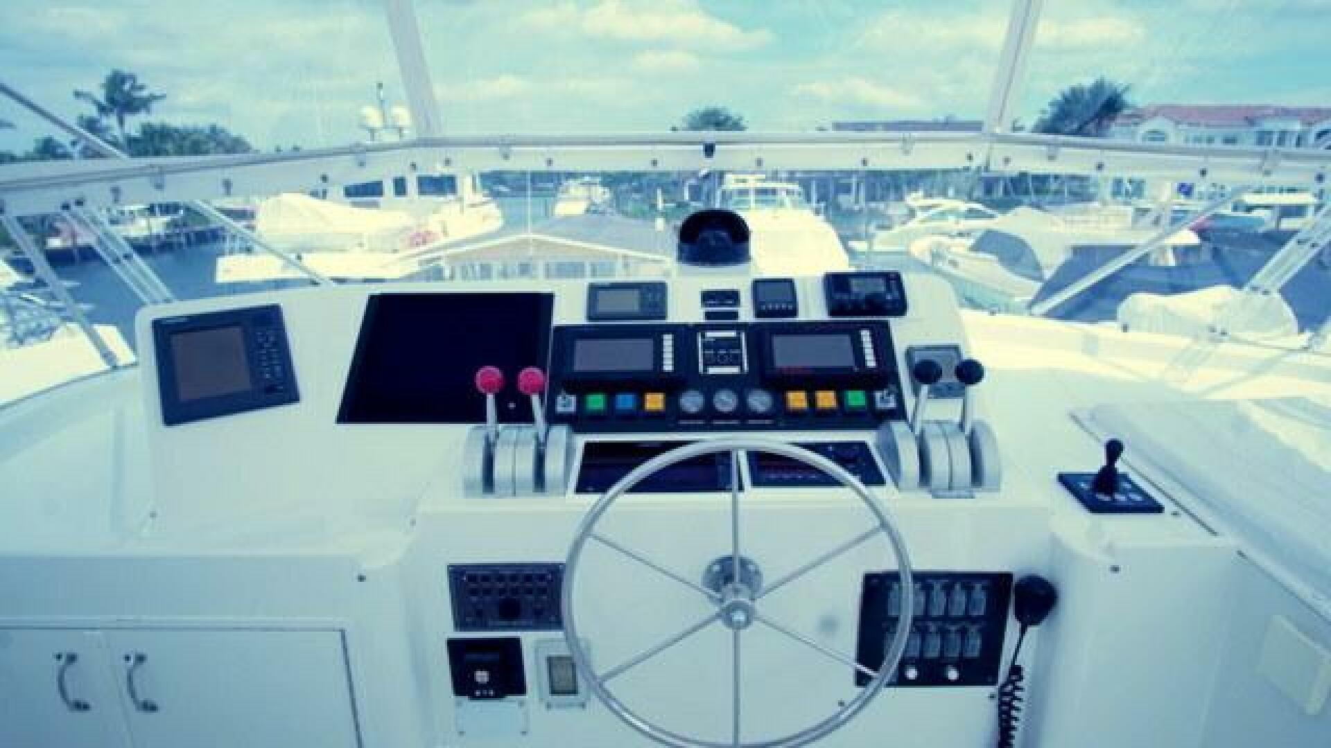 Hatteras 70 Sport Deck For Sale