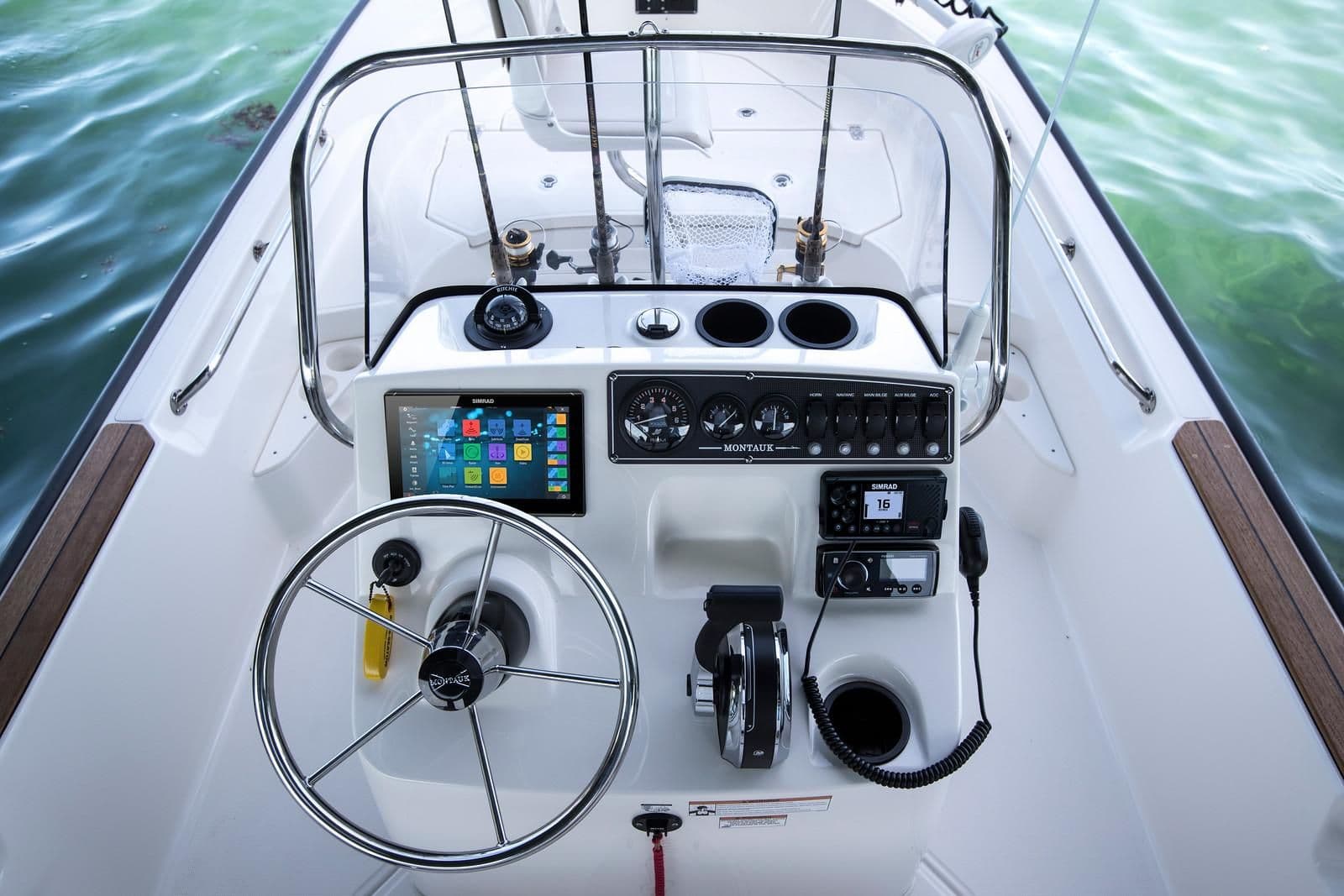 2025 Boston Whaler 170 Montauk for Sale in Harbor Springs, Michigan Center Console 1