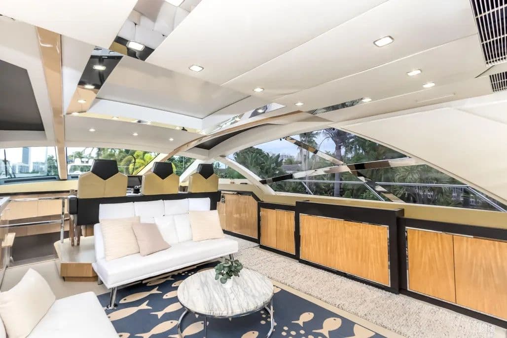 2012 Cheoy Lee Shipyards 76 Alpha for Sale in Miami, Florida Express Cruiser 5