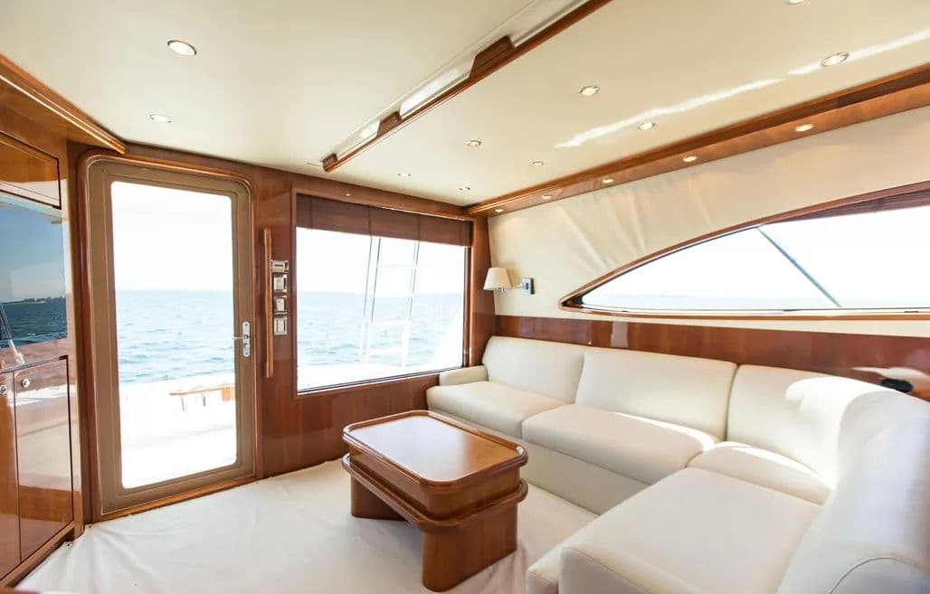 2007 Bertram Convertible 570 Sold in Coral Gables, Florida Flybridge 2