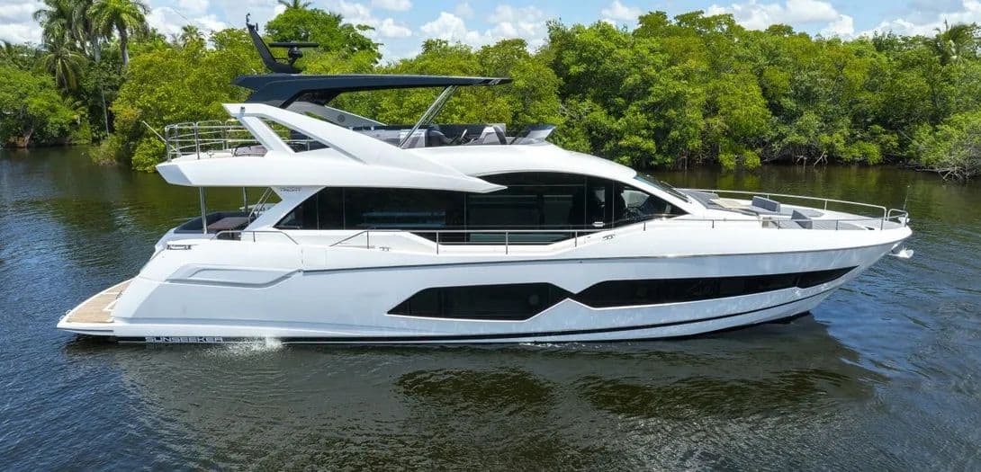 2026 Sunseeker 76 Yacht for Sale in Fort Lauderdale, Florida Flybridge 4