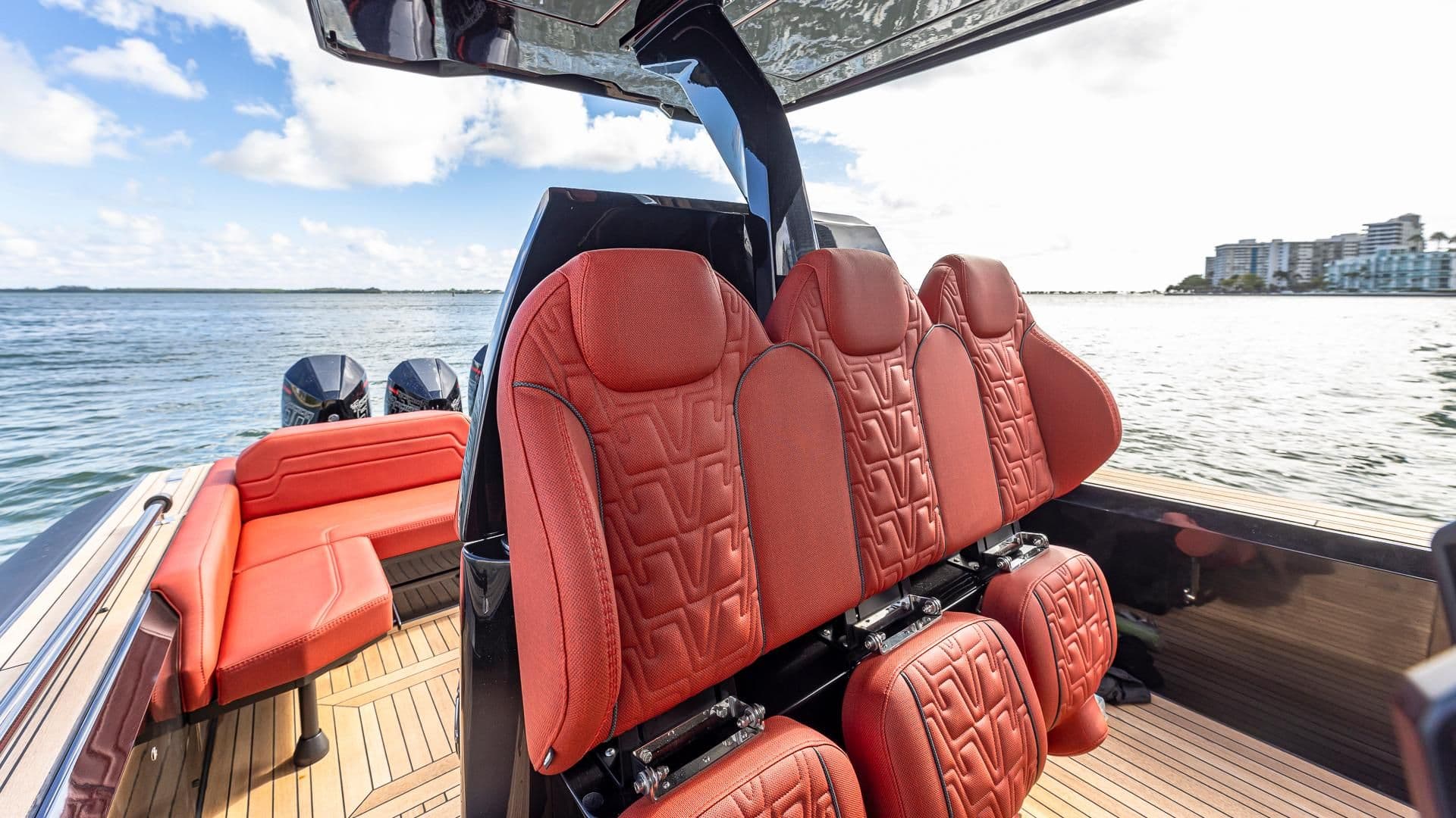 2025 Technohull Omega 47 Sold in San Diego, California Center Console 2