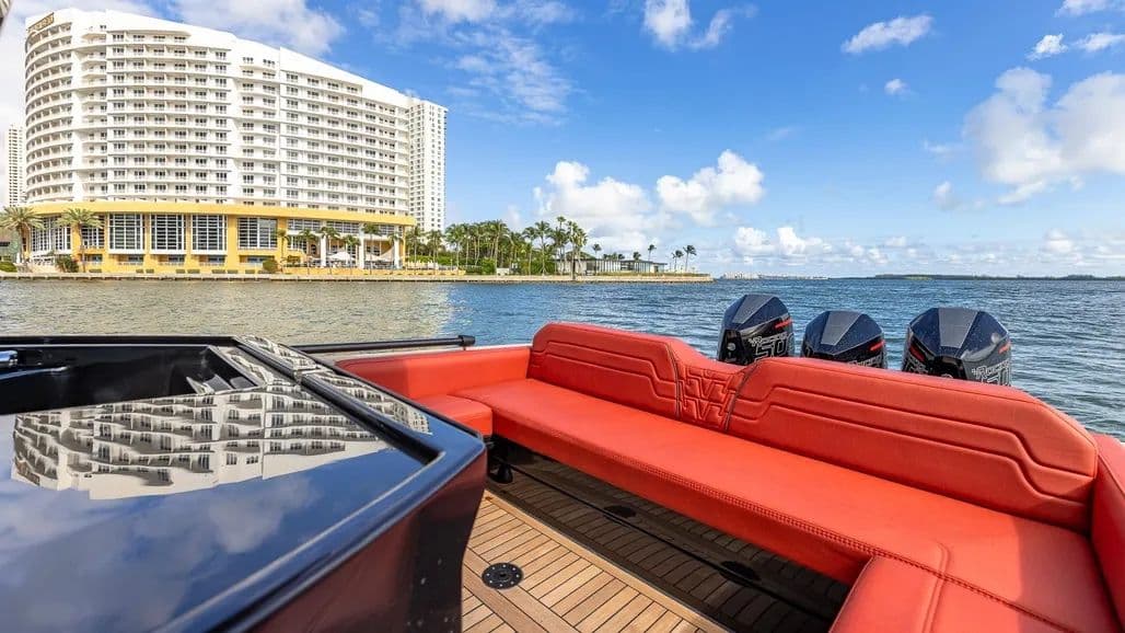 2025 Technohull Omega 47 Sold in Miami Beach, Florida Center Console 3