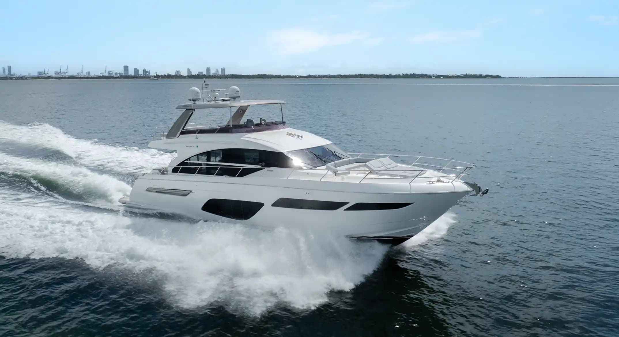 2019 Princess Yachts F70 Sold in Miami Beach, Florida Motor Yacht
