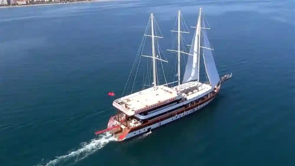 2009 Custom Manavgat GT 457 for Sale in Batumi, GE Motorsailer 2