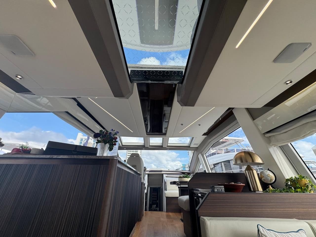 2024 Aicon Yachts 66 Vivere for Sale in Stuart, Florida Flybridge 5