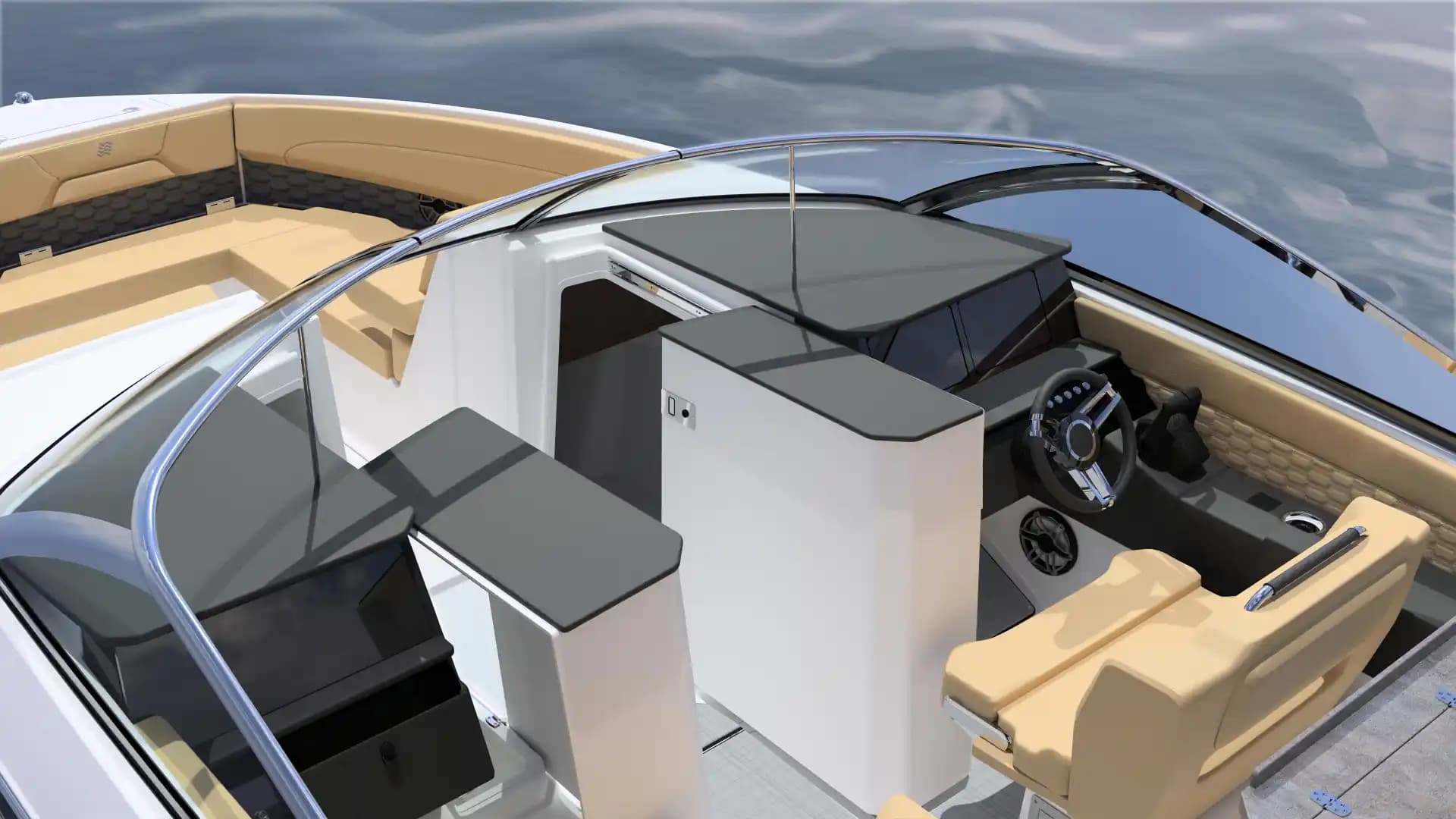 2026 Four Winns H33 OB for Sale in Fort Lauderdale, Florida Center Console 4