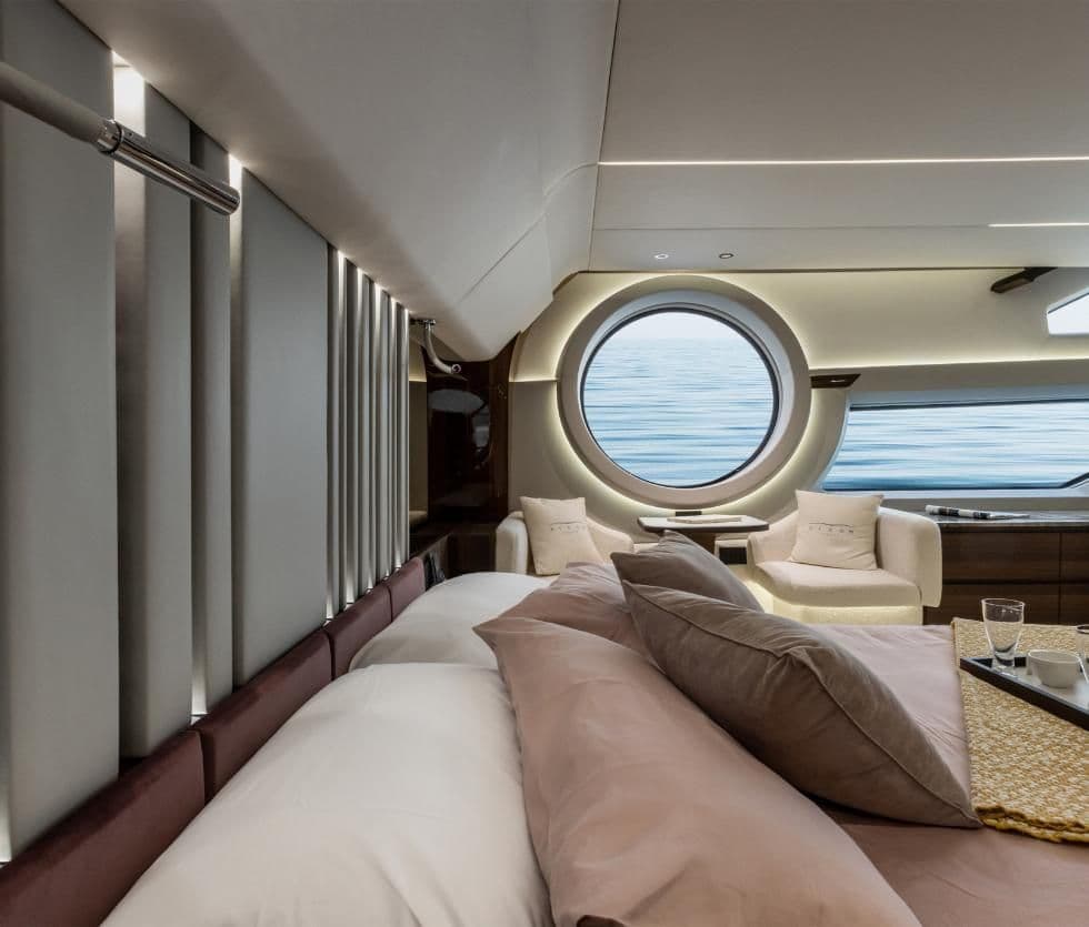 2023 Aicon Yachts 66 Vivere for Sale in Fort Lauderdale, Florida Flybridge 1