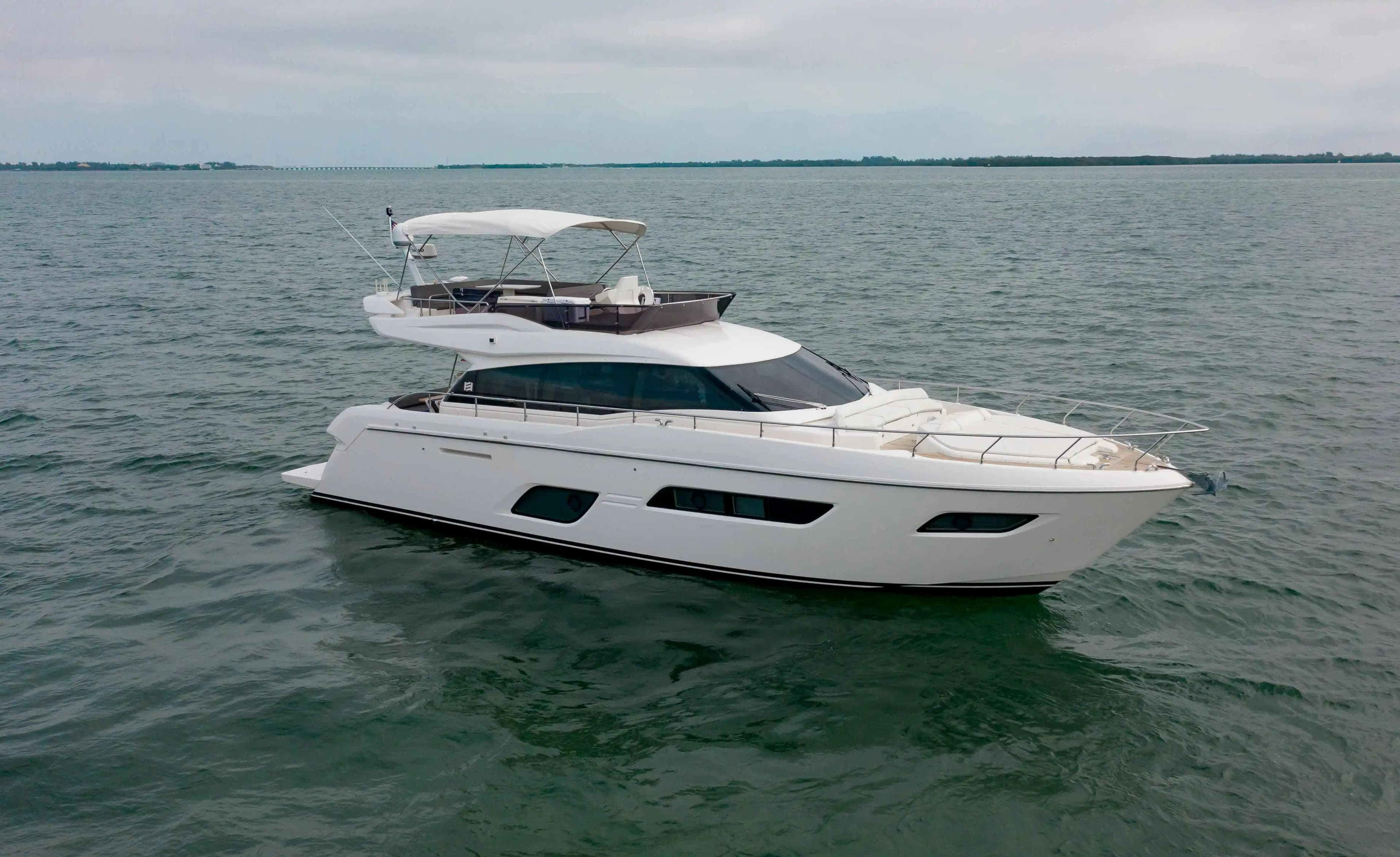 2022 Ferretti Yachts 550 for Sale in Wellesley Island, New York Flybridge