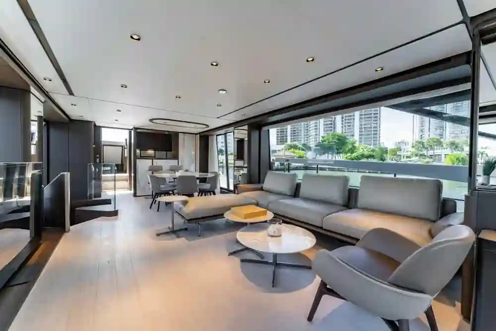 2023 Ferretti Yachts 860 for Sale in Aventura, Florida Flybridge 2