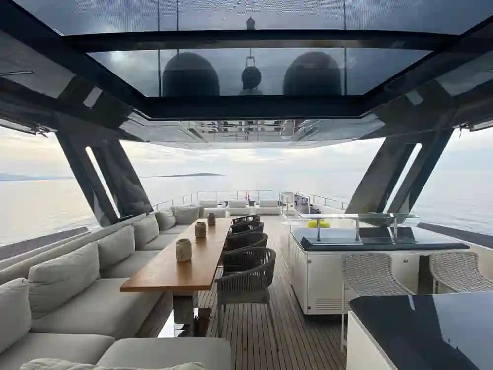 2021 Ferretti Yachts 920 for Sale in Didim, TR Pilothouse 2