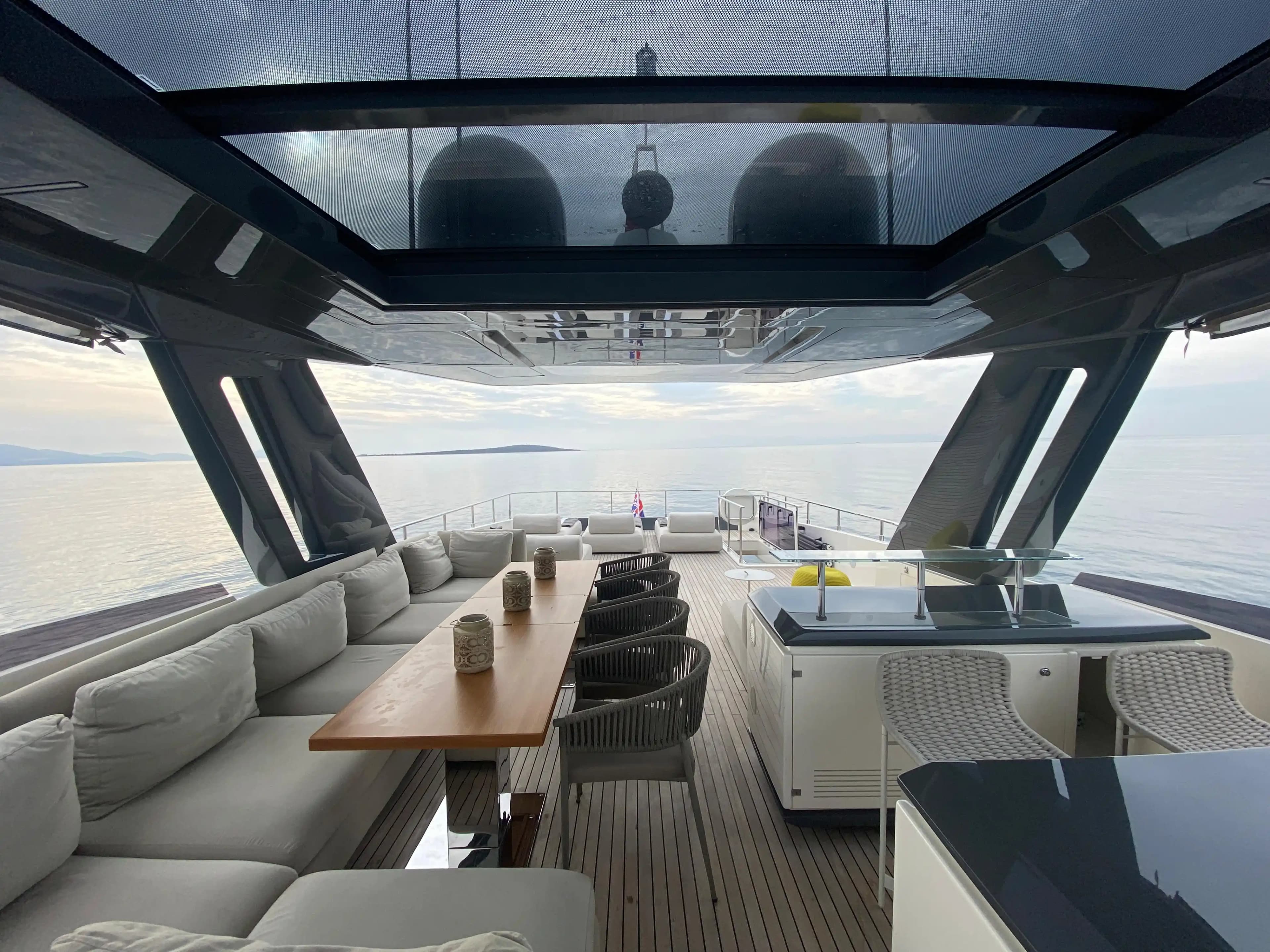 2021 Ferretti Yachts 920 for Sale in Didim, TR Pilothouse 2