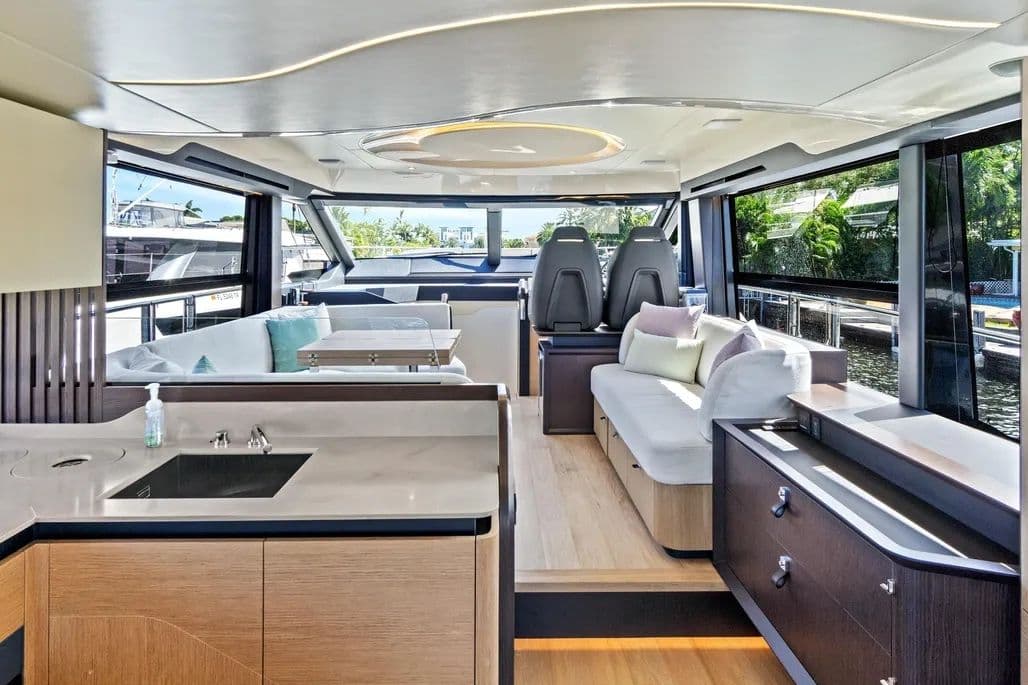 2025 Absolute 52 FLY for Sale in Fort Lauderdale, Florida Flybridge 2