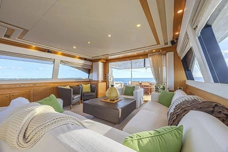 2011 Ferretti Yachts 830 for Sale in Miami, Florida Flybridge 1