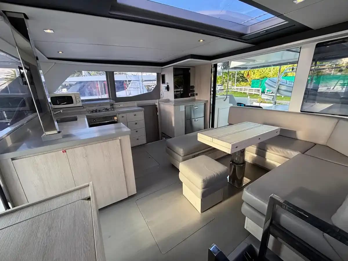 2019 Leopard Catamarans 45 on Display in Raiatea, PF Multi-Hull 3