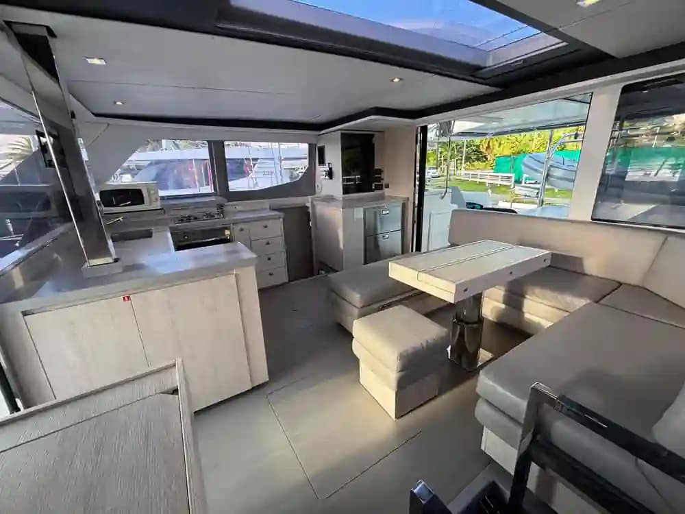 2019 Leopard Catamarans 45 on Display in Raiatea, PF Multi-Hull 3