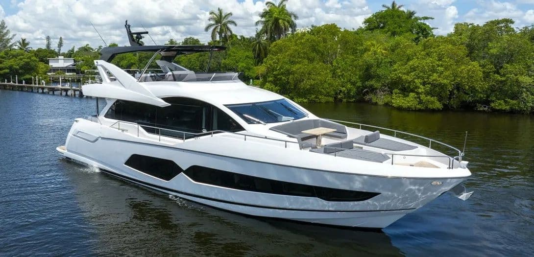 2026 Sunseeker 76 Yacht for Sale in Fort Lauderdale, Florida Flybridge