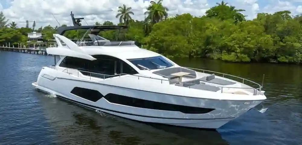 2026 Sunseeker 76 Yacht for Sale in Fort Lauderdale, Florida Flybridge