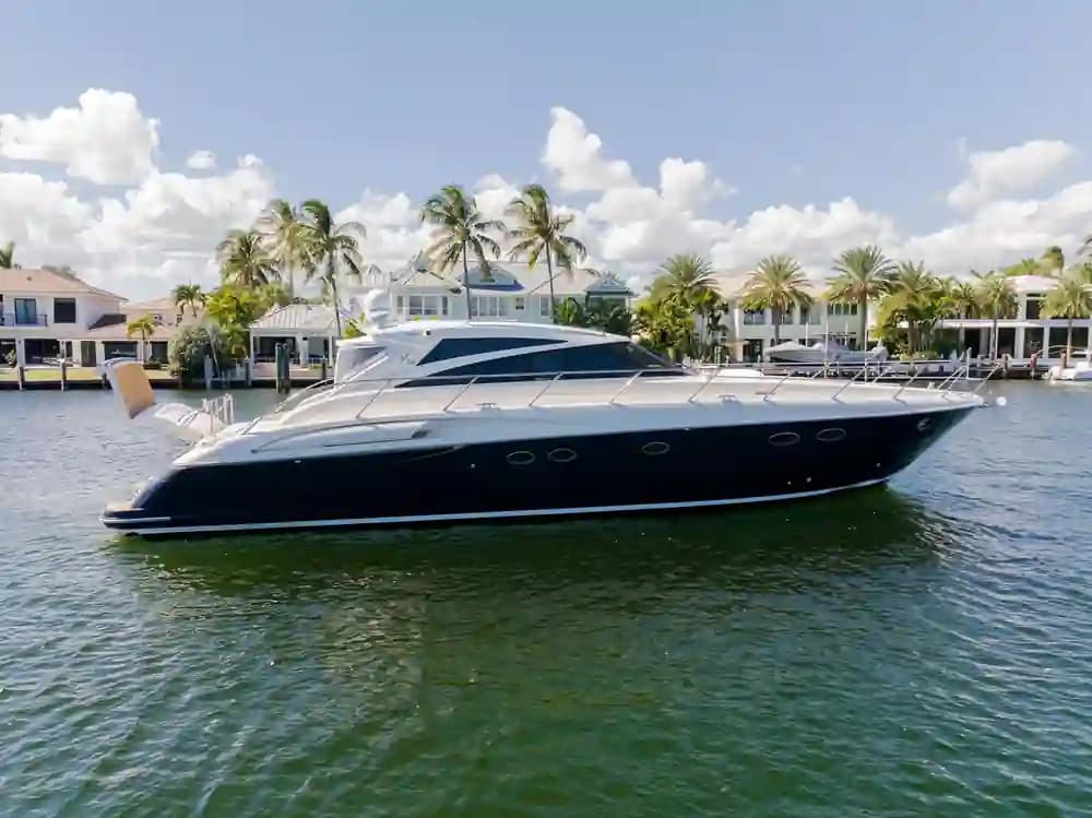 2009 Princess Yachts V58 Sport Cruiser Sold in Lighthouse Point, Florida Sport Cruiser 5
