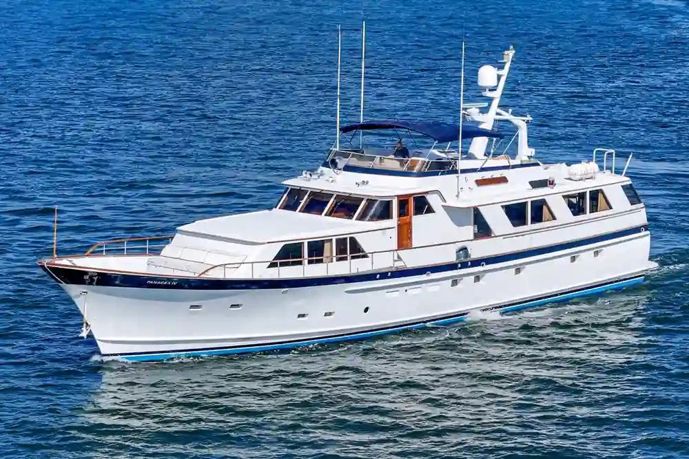 Burger Boats Raised Pilothouse 86 For Sale