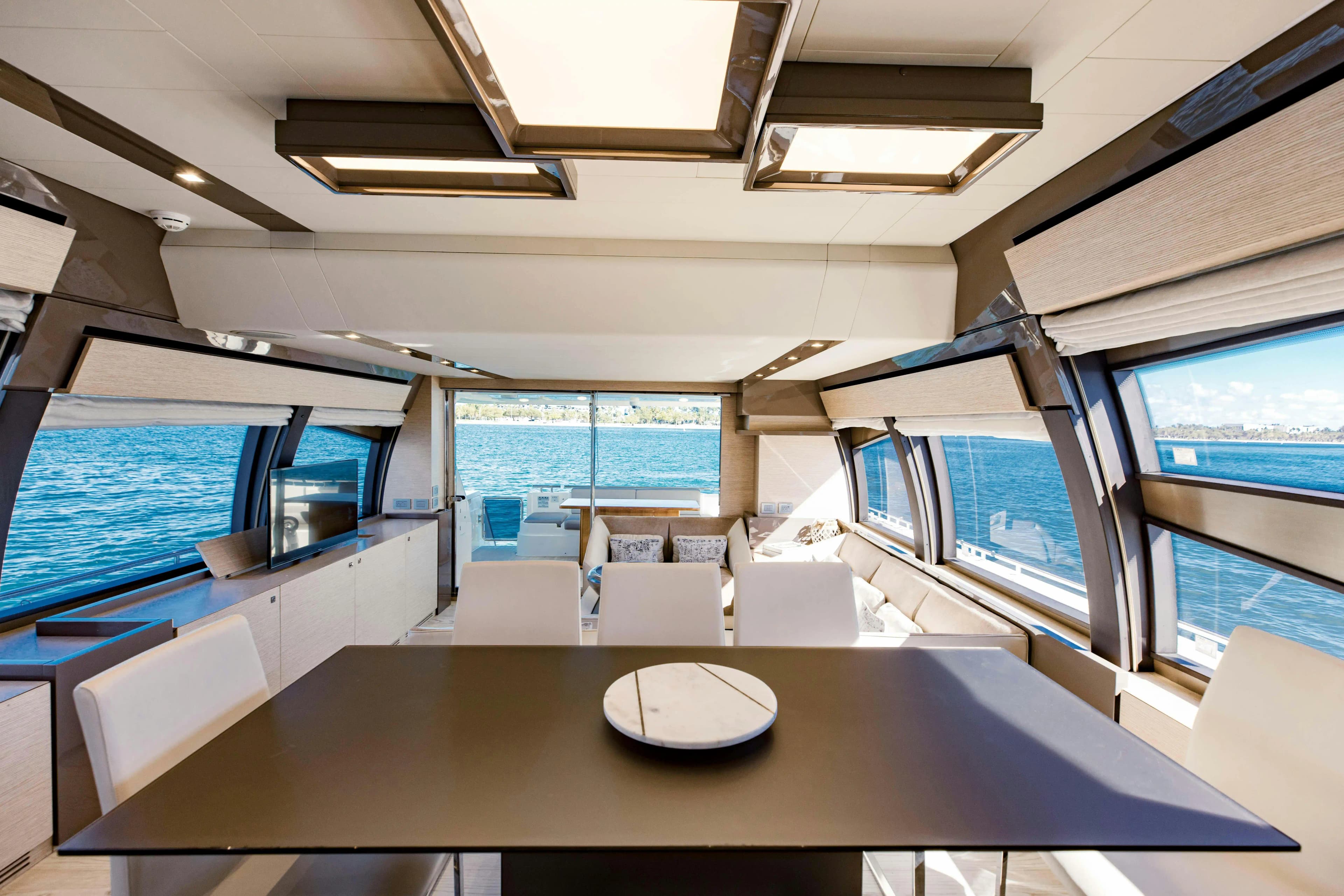 2017 Ferretti Yachts 750 for Sale in Miami, Florida Flybridge 1