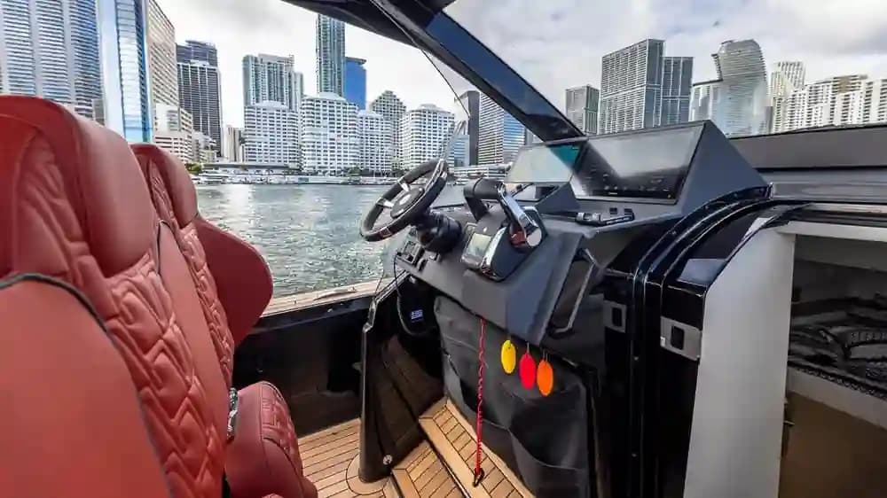 2025 Technohull Omega 47 Sold in Sag Harbor, New York Center Console 2