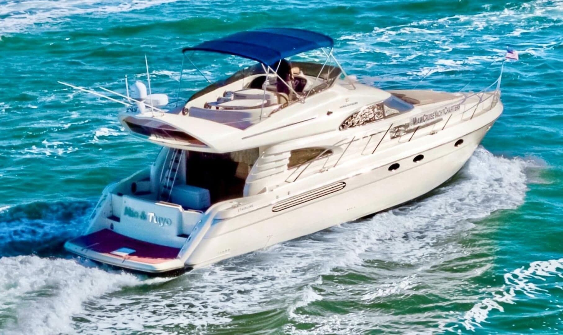2000 Fairline 55 Squadron Verkauft in Miami, Florida Flybridge
