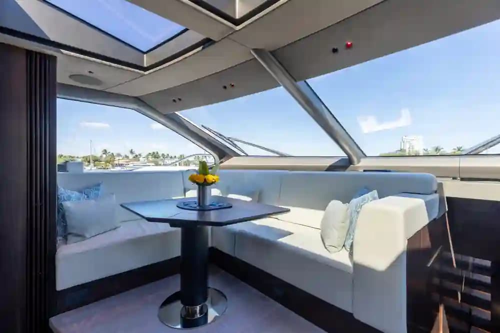 2023 Sunseeker 90 Ocean Sold in Miami, Florida Flybridge 3