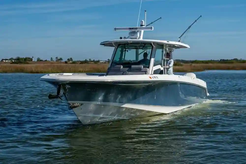2023 Boston Whaler 380 Outrage Sold in St. Augustine, Florida Center Console 4