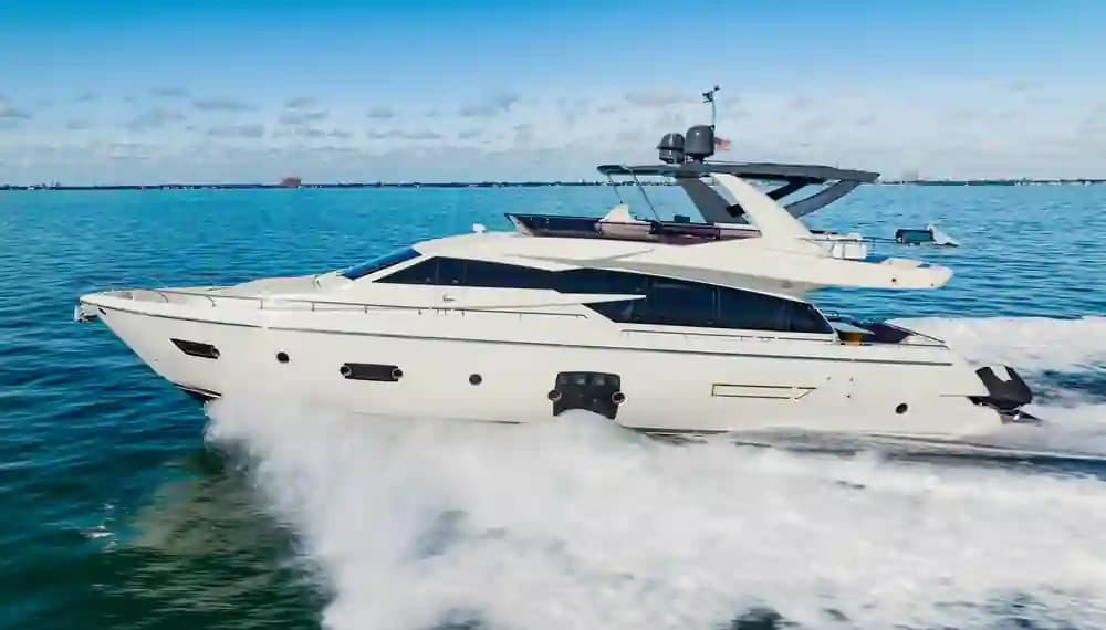 2017 Ferretti Yachts 750 for Sale in Miami, Florida Flybridge 5