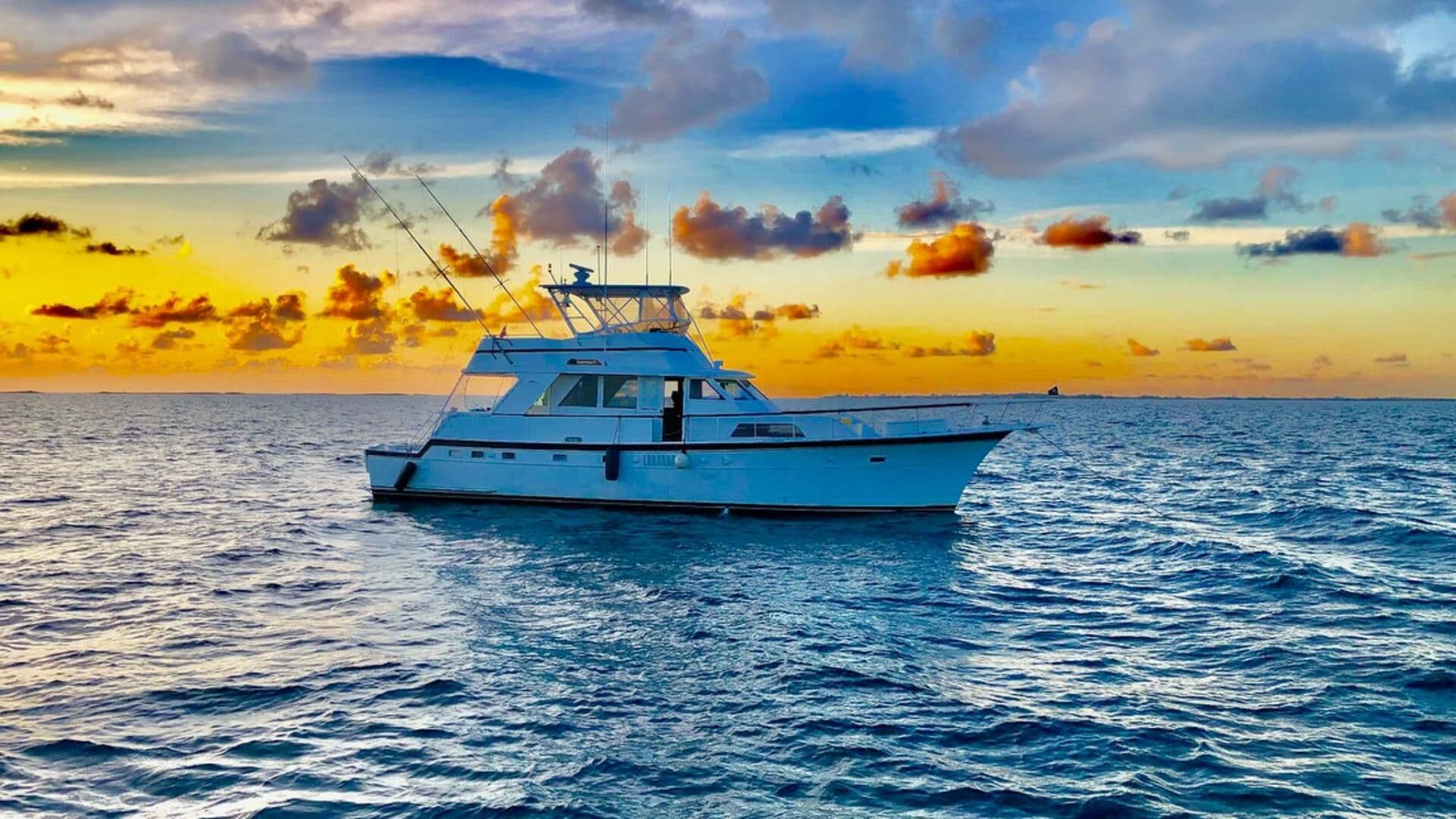 1975 Hatteras 58 Yacht Fisherman Sold in Miami, Florida Motor Yacht